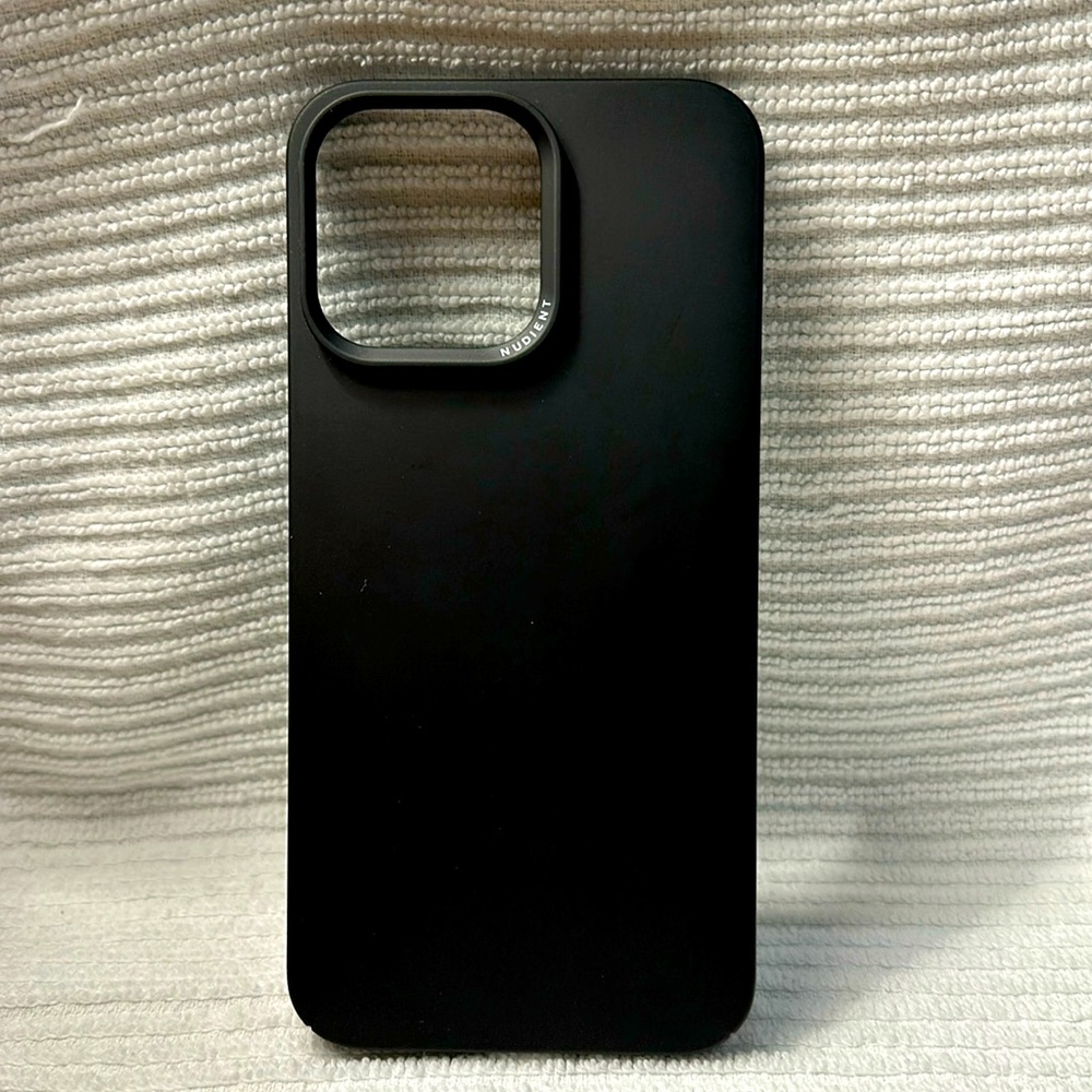 NWOT Nudient Thin Case iPhone 14 Pro Max in Black
